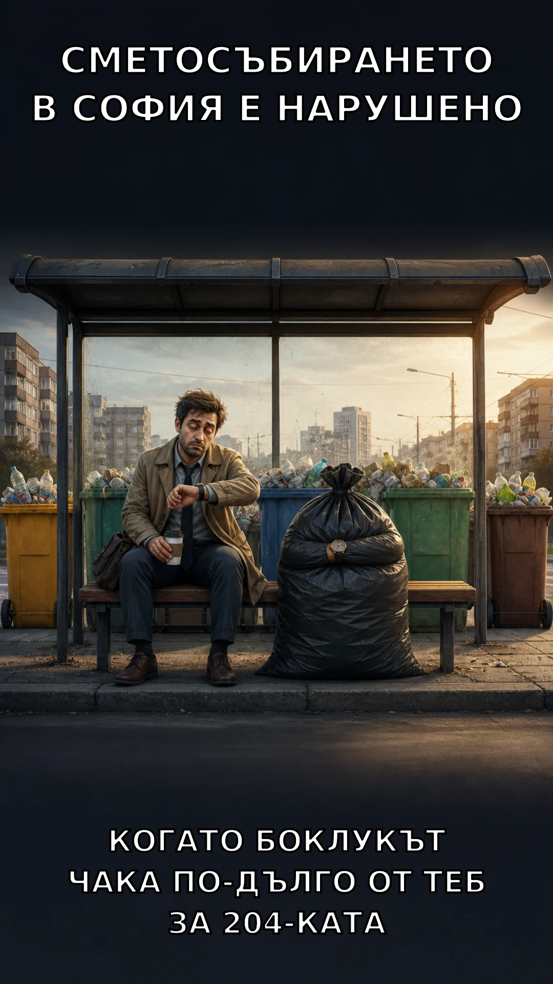 Когато боклукът чака 204-ката